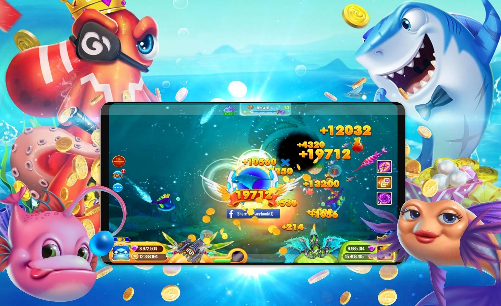 Game bắn cá là gì? Game bắn cá đổi thưởng được những gì, có dễ không?