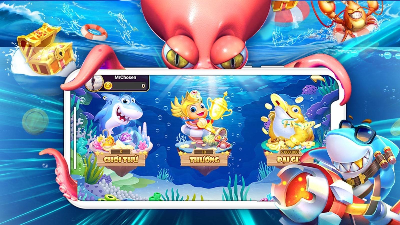 Hướng dẫn tải game bắn cá ăn xu online