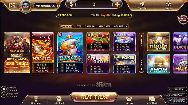 Macau Club - Cổng game bài đổi thưởng siêu cấp số 1 châu Á