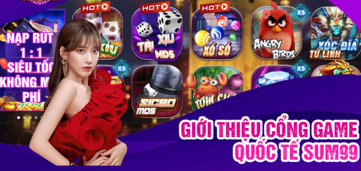 Sum99 – Khám phá cổng game đổi thưởng được tin cậy nhất